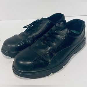 Golf Black leather women’s ECCO golf shoes Size 37 Size 6/6.5
